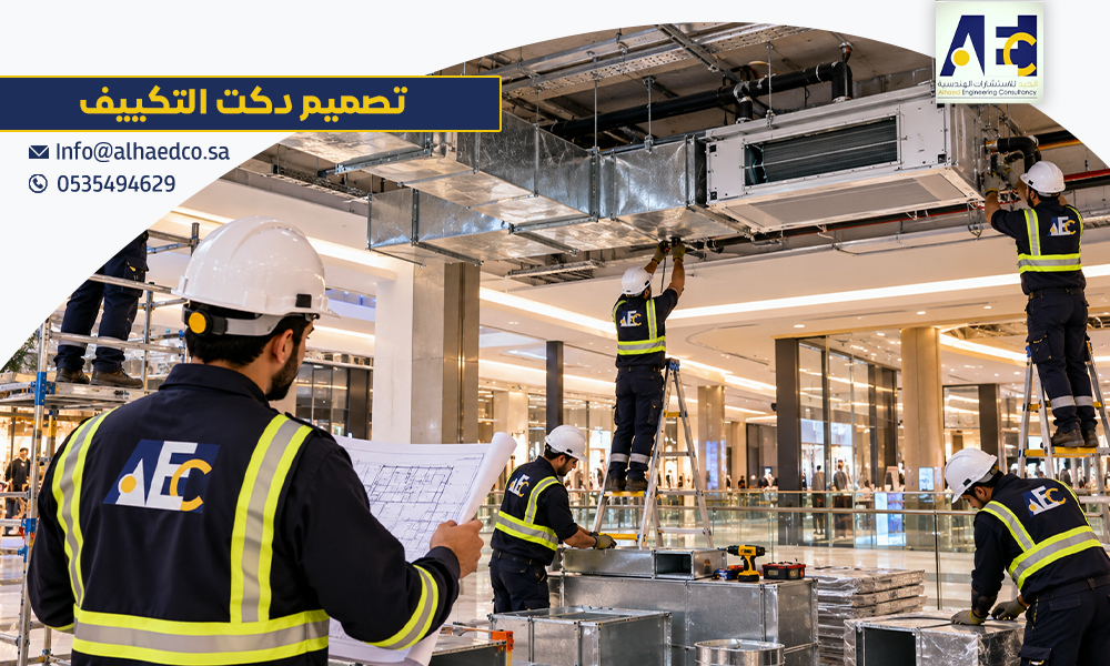 تصميم دكت التكييف | مكتب هندسي متخصص بالرياض 0535494629